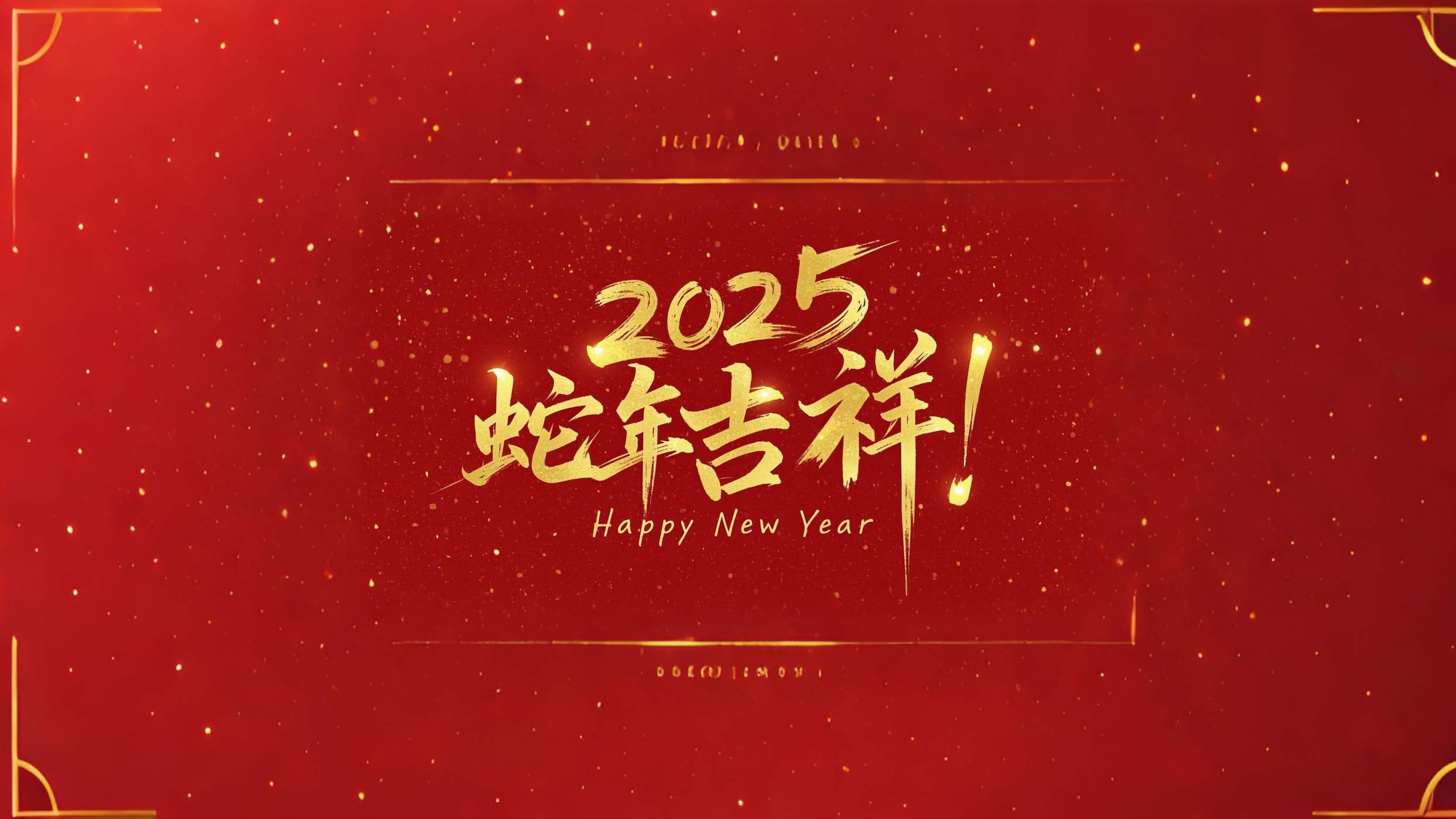 2025年蛇年吉祥！万事如意！！